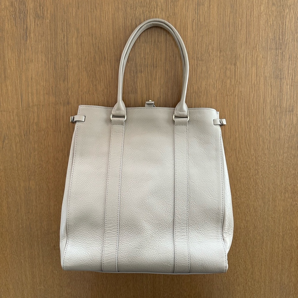 New Display Model Shinola Soft Shoulder Tote in Stone